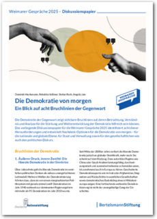 Cover Die Demokratie von morgen