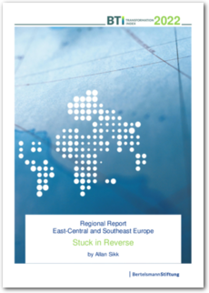 Cover BTI 2022 | Regional Report East-Central and Southeast Europe