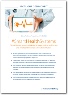 Cover SPOTLIGHT Gesundheit: #SmartHealthSystems