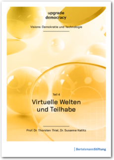 Cover Virtuelle Welten und Teilhabe