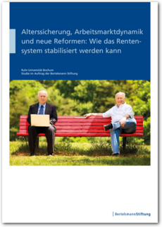 Cover Alterssicherung, Arbeitsmarktdynamik und neue Reformen