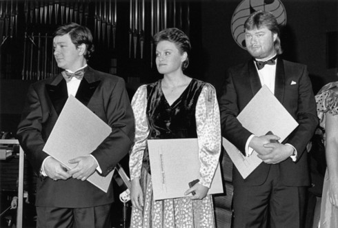 v.l. Bernard Lombardo, Vesselina Kasarova und René Pape