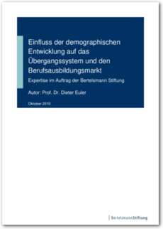Cover Einfluss der demographischen Entwicklung auf das Übergangssystem und den Berufsausbildungsmarkt