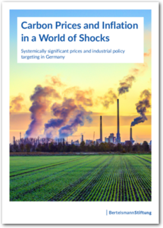 Cover Carbon Prices and Inflation in a World of Shocks