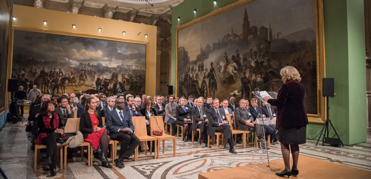 (© Margherita Borsano / Collegio Carlo Alberto) Vision Europe Summit am 14. und 15. November 2017 im Collegio Carlo Alberto in Turin.