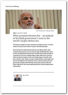 Cover When promises become due - an analysis of the Modi government's term in the world's largest democracy