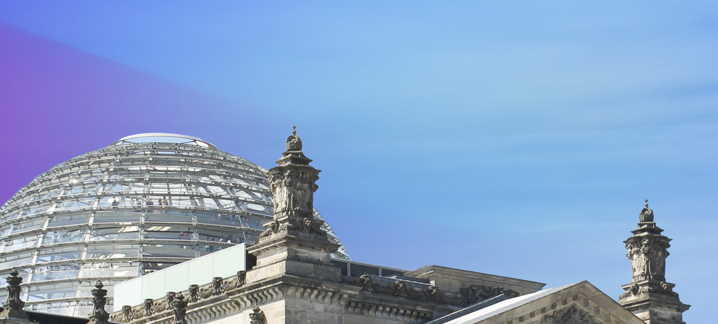 Logo "Demokratie stärken".