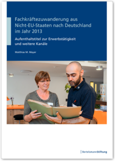 Cover Fachkräftezuwanderung aus Nicht-EU-Staaten im Jahr 2013