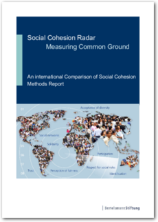 Cover Methods Report - Gesellschaftlicher Zusammenhalt im internationalen Vergleich