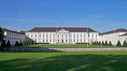 Foto des Schloss Bellevue in Berlin.