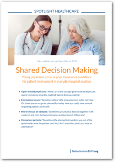 Cover SPOTLIGHT Healthcare: Shared Decision Making