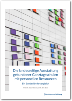 Cover Die landesseitige Ausstattung gebundener Ganztagsschulen mit personellen Ressourcen