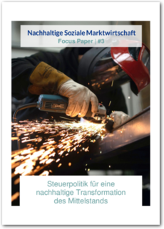 Cover Steuerpolitik für eine nachhaltige Transformation des Mittelstands