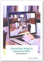 Cover Zukunft der Arbeit in deutschen KMU