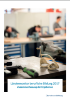 Cover Ländermonitor berufliche Bildung 2017