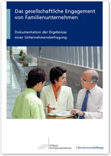 Cover Das gesellschaftliche Engagement von Familienunternehmen