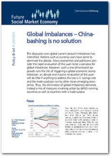 Cover Policy Brief #2010/01: <br/> Global imbalances – China-bashing is no solution