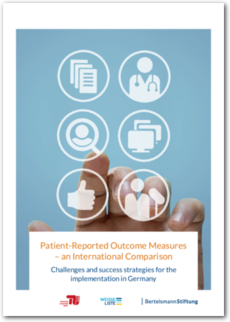 Cover Patient-Reported Outcome Measures – an International Comparison