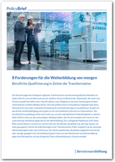 Cover 8 Forderungen für die Weiterbildung von morgen