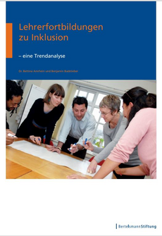 Cover Lehrerfortbildungen zu Inklusion - eine Trendanalyse