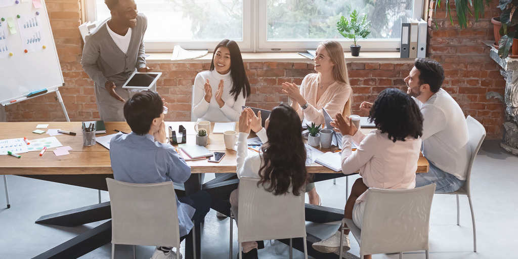Gruppe junger Menschen