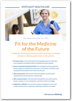 Cover SPOTLIGHT Healthcare: Fit for the Medicine of the Future