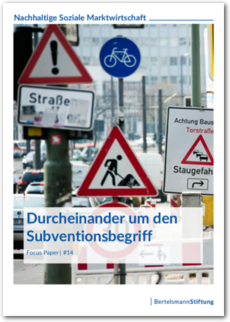 Cover Durcheinander um den Subventionsbegriff