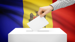 Wahlurne Moldau