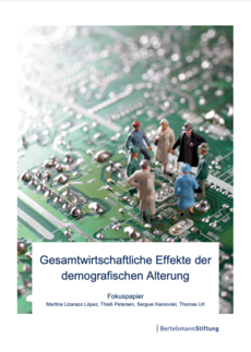 Cover Gesamtwirtschaftliche Effekte der demografischen Alterung