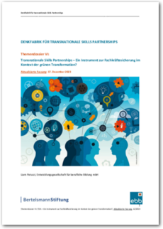 Cover Transnationale Skills Partnerships – Ein Instrument zur Fachkräftesicherung im Kontext der grünen Transformation?