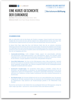 Cover Eine kurze Geschichte der Eurokrise