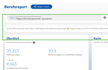 Seite vom Jobmonitor