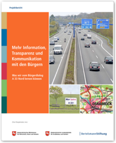 Cover Mehr Information, Transparenz und Kommunikation mit den Bürgern. 