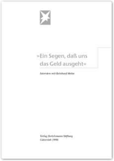 Cover Ein Segen dass uns das Geld ausgeht                                                                    