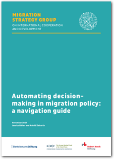 Cover Automating decision-making in migration policy: a navigation guide