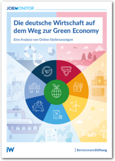 Cover Die deutsche Wirtschaft auf dem Weg zur Green Economy