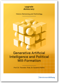 Cover Generative Artificial Intelligence and Political Will-Formation