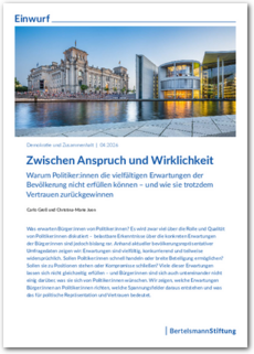 Cover EINWURF 04/2026 - Zwischen Anspruch und Wirklichkeit