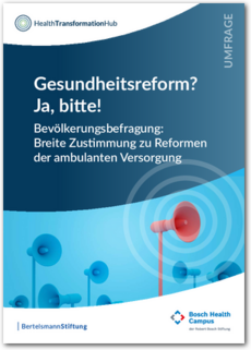 Cover Gesundheitsreform? Ja, bitte!