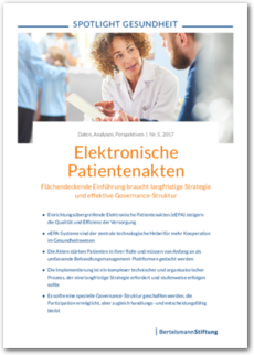 Cover SPOTLIGHT Gesundheit: Elektronische Patientenakten