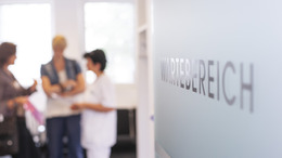 Warteraum in einer Arztpraxis