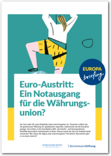 Cover Euro-Austritt: Ein Notausgang für die Währungsunion?