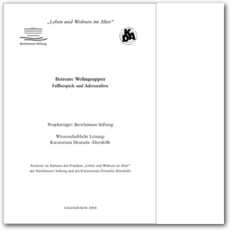 Cover Betreute Wohngruppen