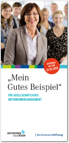 Cover Flyer "Mein gutes Beispiel"