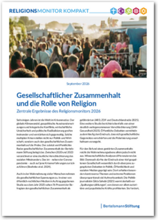 Cover Gesellschaftlicher Zusammenhalt und die Rolle von Religion