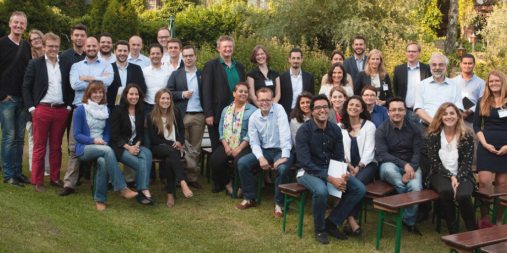 The participants of the 2014 Young Leaders for Europe forum.