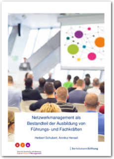 Cover Netzwerkmanagement als Bestandteil der Ausbildung von Führungs-und Fachkräften