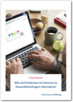 Cover Chartbook - Wie sich Patienten im Internet zu Gesundheitsfragen informieren