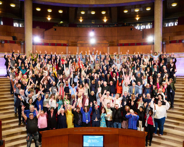 Convention citoyenne fin de vie Photo du groupe(© Katrin Baumann)