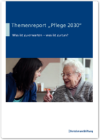Cover Themenreport Pflege 2030